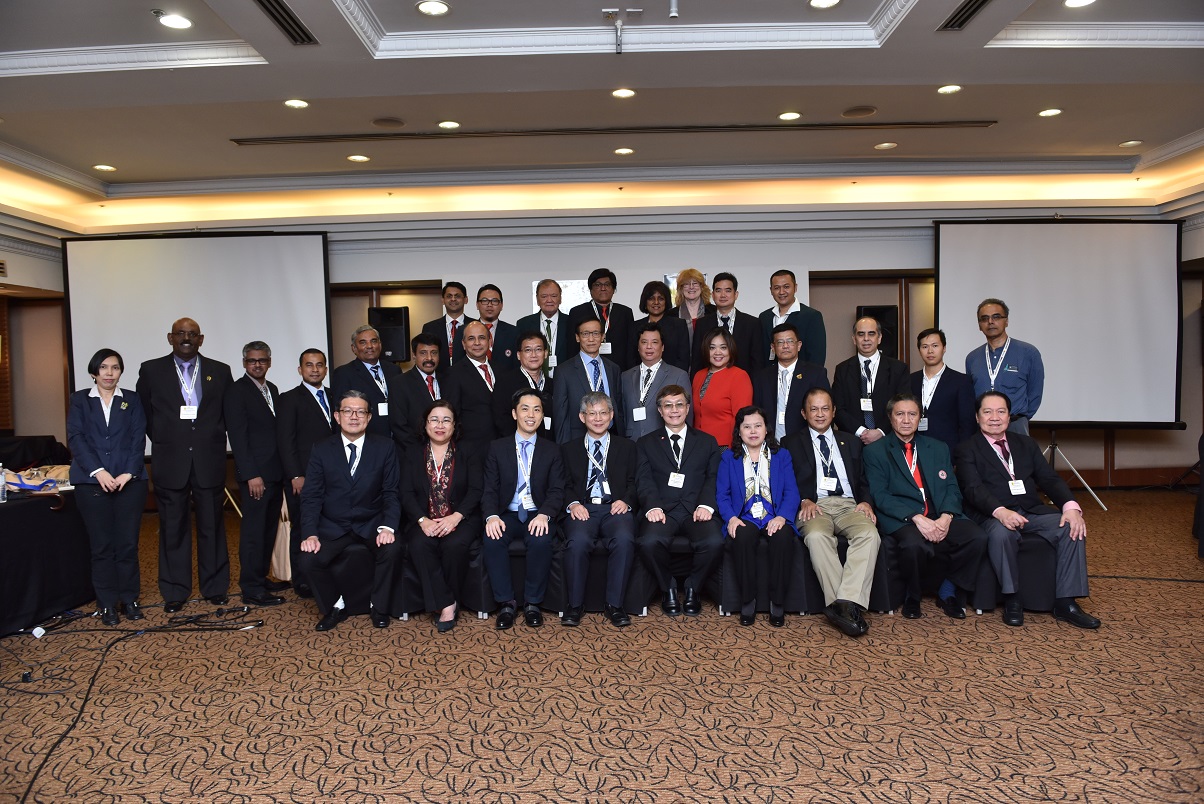 Delegates at the 17th MASEAN Mid Term Meeting
